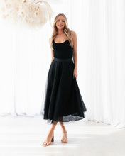 Load image into Gallery viewer, Black tule skirt
