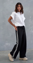 Load image into Gallery viewer, Wide leg stripe pant
