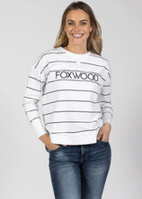Load image into Gallery viewer, Simplified stripe sweatshirt
