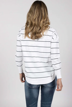 Load image into Gallery viewer, Simplified stripe sweatshirt
