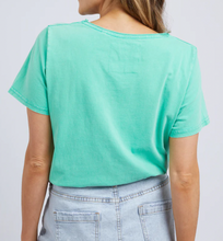 Load image into Gallery viewer, Washed sammy vee tee green
