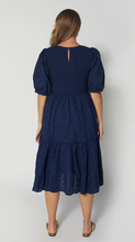 Load image into Gallery viewer, Naples dress indigo
