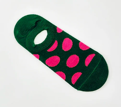 Pink spot sock