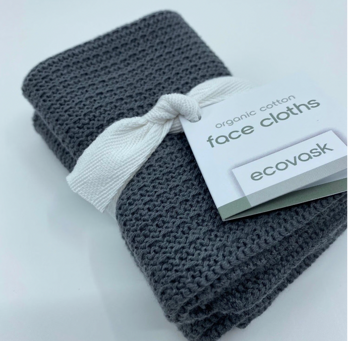 Face cloths 2 pack midnight - ecovask