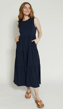 Load image into Gallery viewer, Crete dress navy
