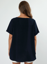 Load image into Gallery viewer, Evette blouse navy
