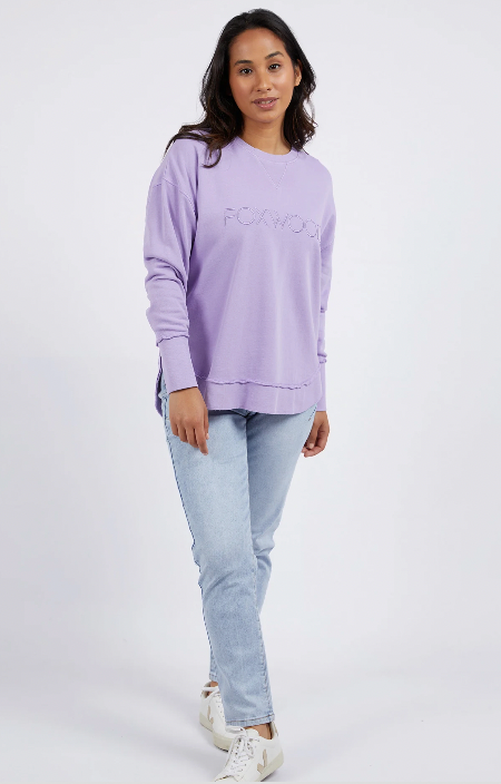 Simplified crew lavender