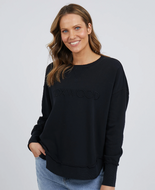 Simplified crew black on black