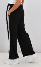 Load image into Gallery viewer, Black pant with stripe
