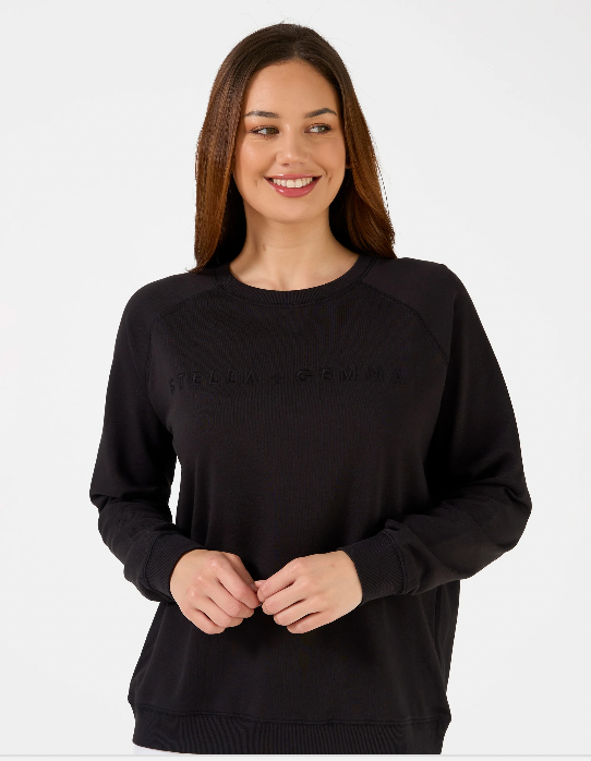 Classic sweater logo black