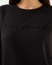 Load image into Gallery viewer, Classic sweater logo black
