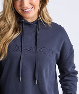 Simplified hoodie navy