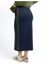 Load image into Gallery viewer, Juno skirt navy w green
