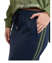 Load image into Gallery viewer, Juno skirt navy w green

