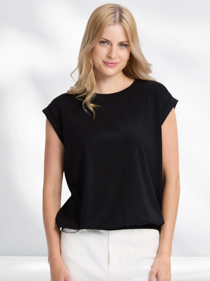 Tara top black