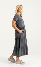 Load image into Gallery viewer, Kendall dress graphite
