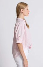 Load image into Gallery viewer, On repeat blouse rose stripe

