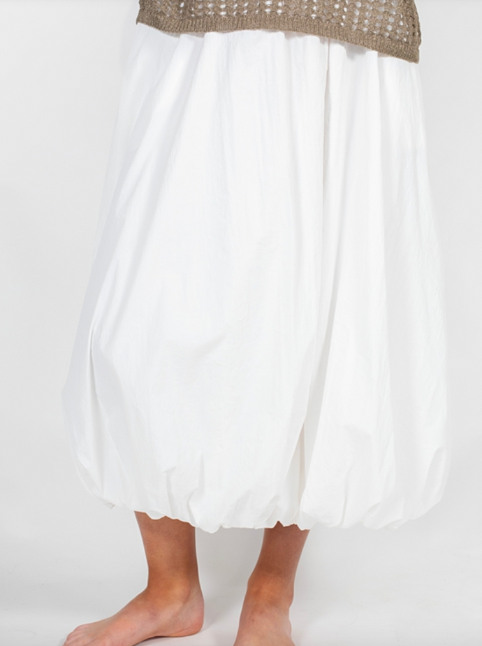 Bubble skirt - white