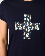 Load image into Gallery viewer, Soho cuff tee deep navy
