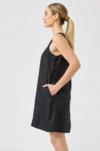 Load image into Gallery viewer, Studio short tank dress black
