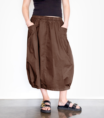 Cyrus skirt chocolate