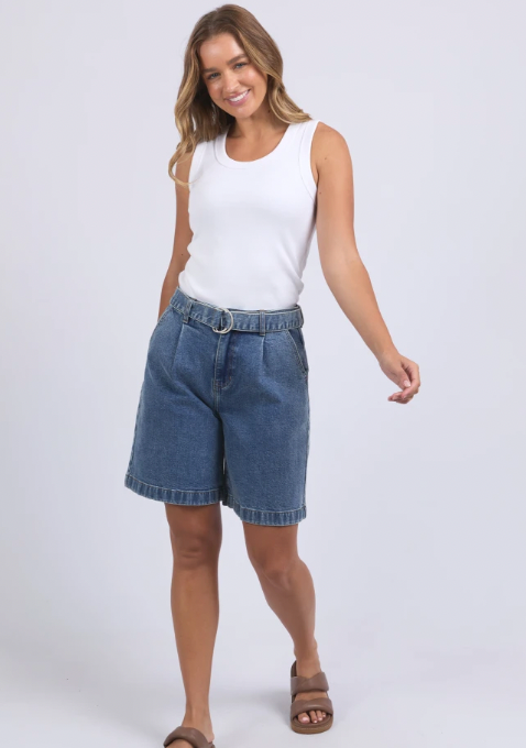 Iris tank white