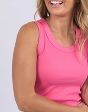 Load image into Gallery viewer, Iris tank hot pink
