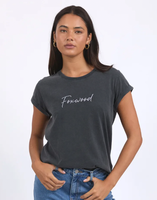 Signature tee black