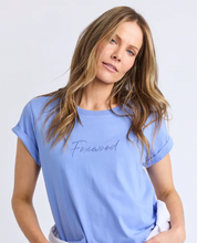Load image into Gallery viewer, Signature tee neon blue

