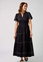 Load image into Gallery viewer, Vittoria dress black

