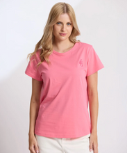 Load image into Gallery viewer, Classic tee raspberry embroidered SG
