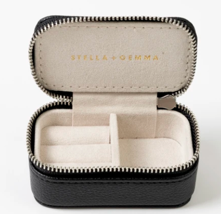 Jewel box small rectangle black