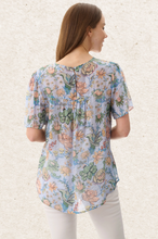 Load image into Gallery viewer, Marsh flounce sleeve top
