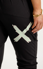 Load image into Gallery viewer, Apartment pants Black w candy apple
