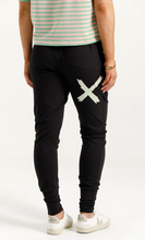 Load image into Gallery viewer, Apartment pants Black w candy apple
