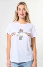 Load image into Gallery viewer, Classic tee white silver
