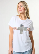 Load image into Gallery viewer, Classic tee white silver

