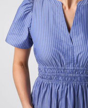 Load image into Gallery viewer, Vittoria dress aegan stripe
