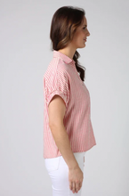 Load image into Gallery viewer, Gisele shirt raspberry
