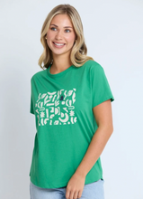 Load image into Gallery viewer, Ace tee grass green geo
