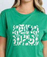 Load image into Gallery viewer, Ace tee grass green geo
