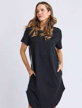 Load image into Gallery viewer, Bay tape dress black
