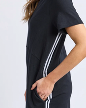 Load image into Gallery viewer, Bay tape dress black
