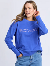 Load image into Gallery viewer, Simplified crew blue metallic
