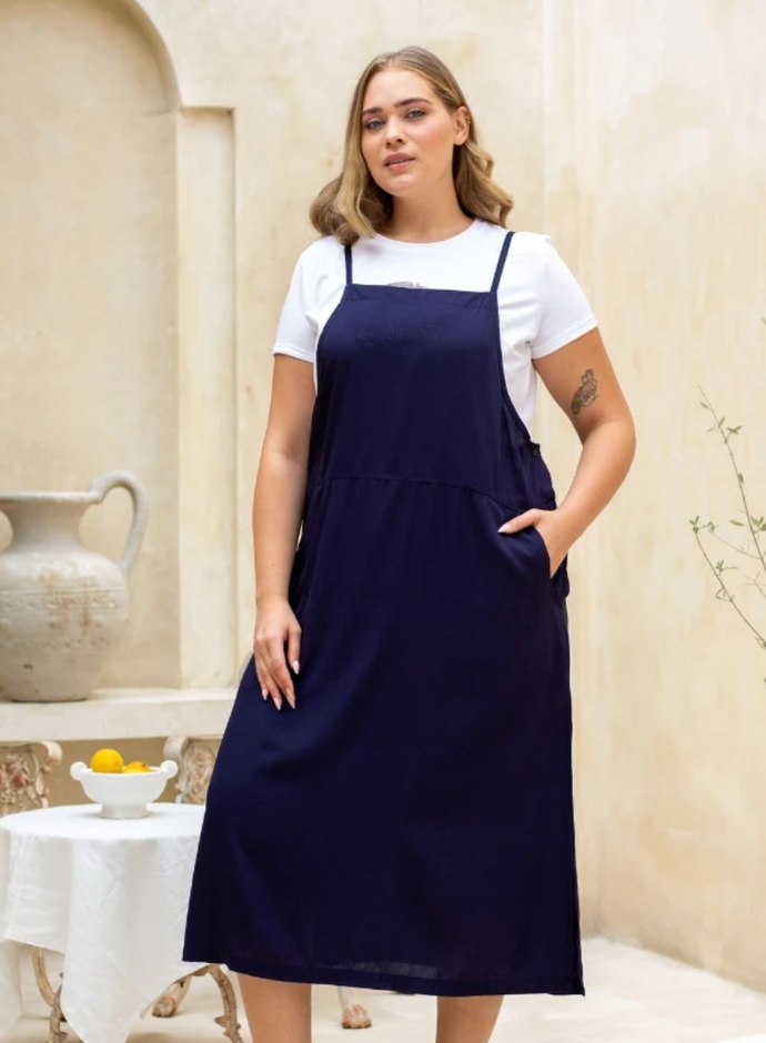 Freez ink apron dress