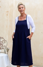 Load image into Gallery viewer, Freez ink apron dress
