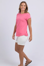 Load image into Gallery viewer, Manly tee hot pink
