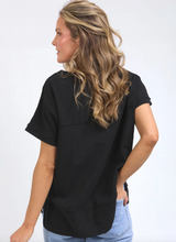 Load image into Gallery viewer, Alison tee black
