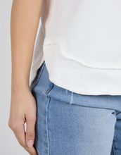 Load image into Gallery viewer, Farrah short sleeve white
