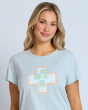 Load image into Gallery viewer, Classic tee duckegg postcard cross
